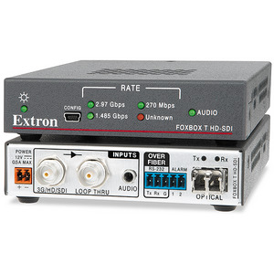 Передатчик по оптике 3G-SDI+аудио+RS232 EXTRON FOXBOX T HD-SDI MM, 60-1411-11