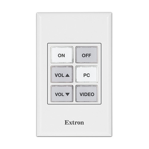 Кнопочная панель eBUS 1-Gang US EXTRON EBP 50, 60-1670-01