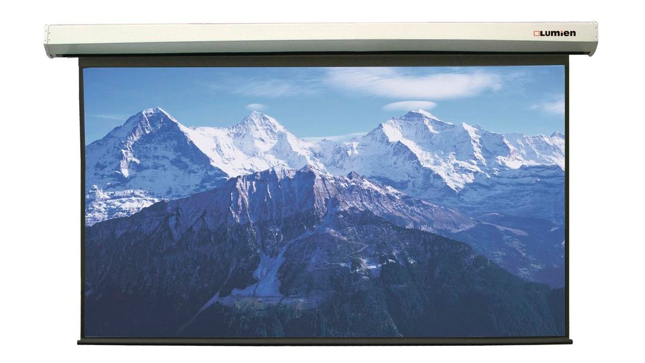 Экран настенно-потолочный моторизированный 4:3 216" 329 x 439 LUMIEN Master Large Control Matte White FiberGlass, LMLC-100111