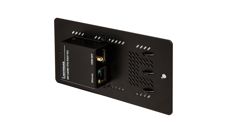 Приемник по витой паре HDMI, DVI, Ethernet, RS -232, IR, аудио LIGHTWARE WP-HDMI-TPS-RX97-EU