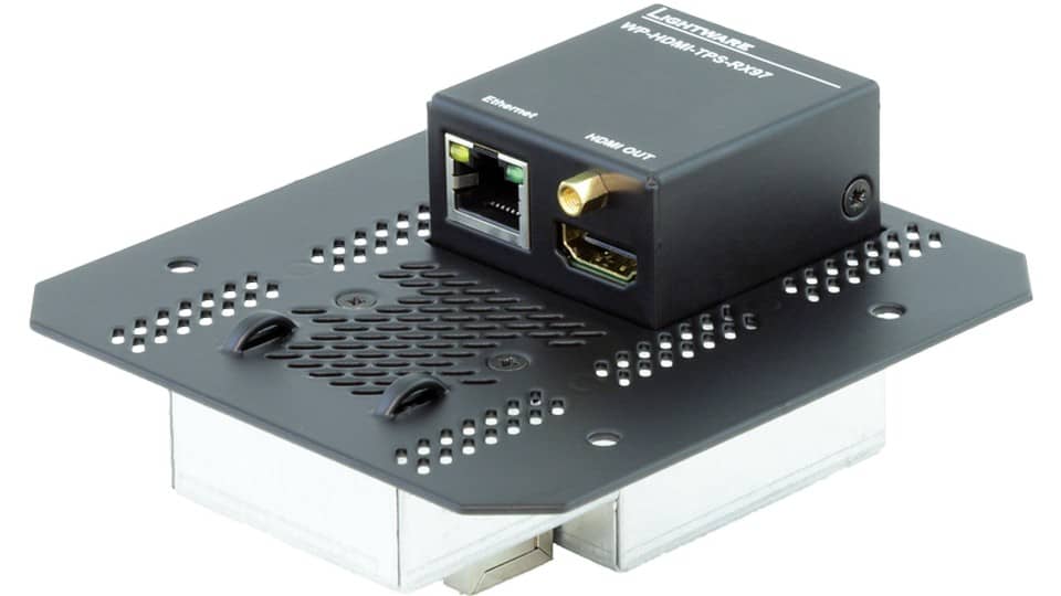 Приемник по витой паре HDMI, DVI, Ethernet, RS -232, IR, аудио LIGHTWARE WP-HDMI-TPS-RX97-FP-8AT