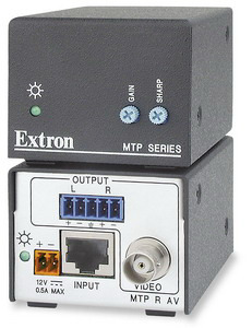 Приемник по витой паре CV, аудио EXTRON MTP R AV, 60-541-51