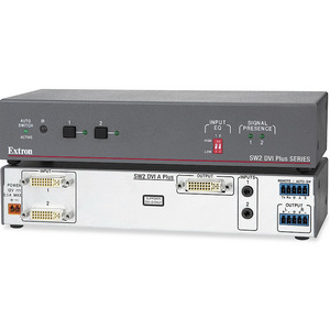 Коммутатор DVI+аудио 2x1 EXTRON SW2 DVI A Plus, 60-964-21