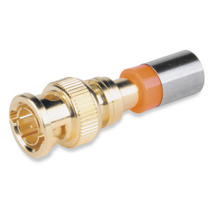 Изображения EXTRON BNC Male MHR Compression Connector-Gold/50 (50 шт), 100-186-02