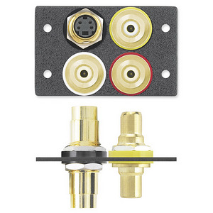 Изображения 3RCA (F/F) + S-Video (F/F),черный, IN9376D, 70-299-12