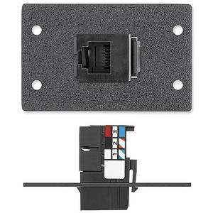 Изображения RJ-11 (F) / монтажный блок, белый, IN9358D, 70-313-23