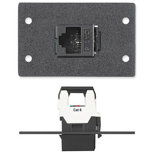 Изображения RJ-45 (F) - монтажный блок, RAL9010, IN9478D, 70-314-58