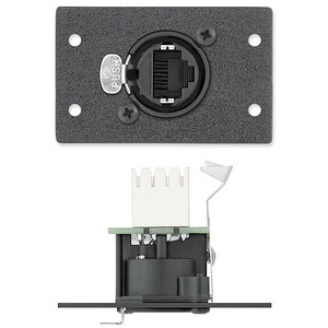 Изображения RJ-45 (F) - монтажный блок, RAL9010, IN9486D, 70-314-59