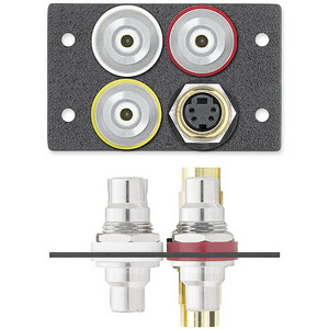 Изображения S-Video (F/F) + RCA (F)/BNC (F) + 2RCA (F/F), белый, 70-553-21