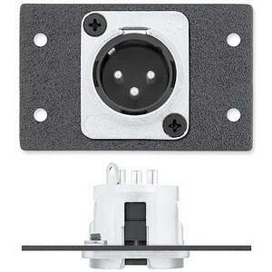 Изображения XLR 3-pin (M/под пайку), RAL9010, 70-448-52