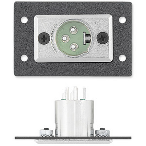 Изображения XLR 3-pin (M/под пайку), белый, IN9398D, 70-296-24