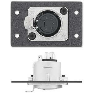 Изображения XLR 5-pin (F/под пайку), RAL9010, IN9391D, 70-305-53