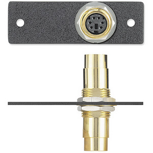 Изображения Mini DIN 6-pin (F/F), RAL9010, IN9389, 70-311-52