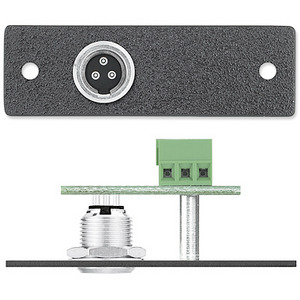 Изображения XLR 3-pin (M) - винт, белый, IN9463, 70-297-22