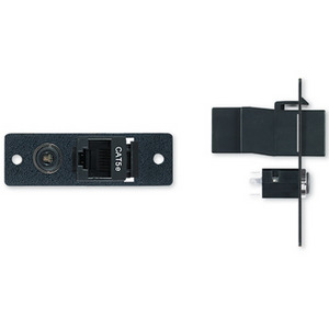 Изображения RJ-45 (F/F) + 3.5мм аудио / под пайку, белый, 70-418-21