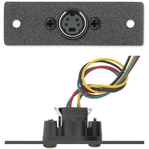 Изображения S-Video (F) - зачищенный провод, белый, IN9352, 70-287-21