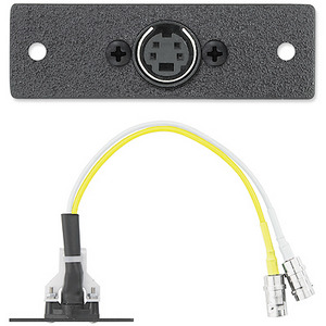 Изображения S-Video (F) - 4"кабель - 2BNC (F), черный, IN9485, 70-287-14