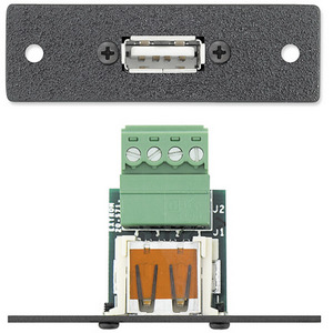 Изображения USB / винт, RAL9010, IN9467, 70-312-51