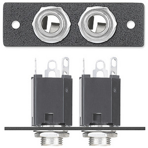 Изображения 2 х 6мм аудио стерео (F) / под пайку, RAL9010, IN9354, 70-295-53