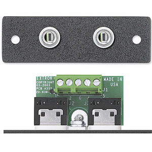 Изображения 2 х 3.5мм аудио  -  винт, черный, IN9457, 70-293-15