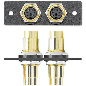 Изображения 2 х Mini DIN 6-pin (F/F), RAL9010, IN9375, 70-311-54