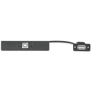 Изображения USB B (F) - 10"кабель - USB A (F), черный, 70-586-12