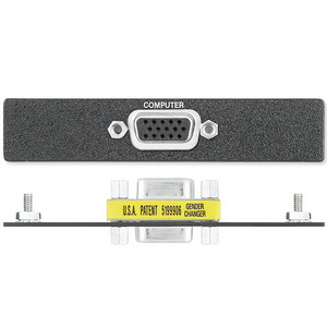 Изображения HD15 (F/F), RAL9010 с надписью, 70-101-91