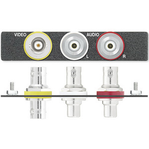 Изображения BNC (F/F) + 2RCA (F) / 2BNC (F), черный c грав., 70-108-73