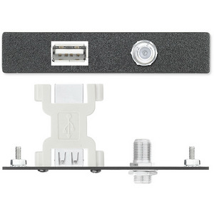Изображения USB A (F/F) + F-Connector (F/F), белый, EXTRON, 70-453-21