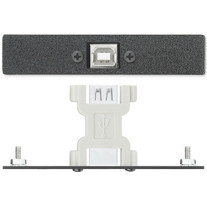 Изображения USB B (F) / USB A (F), черный, 70-586-11