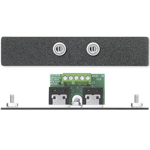 Изображения 2 х 3.5мм аудио (F) / винт, RAL9010, 70-331-51