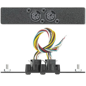 Изображения 2 х Mini DIN 6-pin (F) / провод, черный, EXTRON, 70-403-11