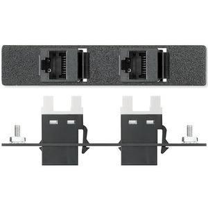 Изображения 2 х RJ-45 (F) / монтажный блок, белый, 70-491-22