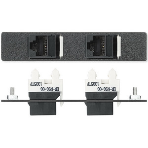 Изображения 2 х RJ-45 (F) / монтажный блок, белый, 70-491-24