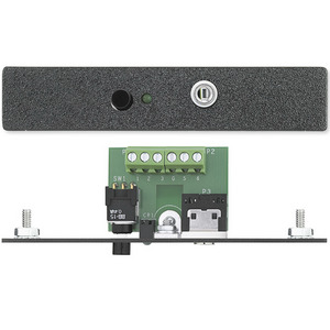 Изображения :  выключатель со светодиодом + 3.5мм аудио (F/F), черная, 70-327-11