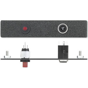 Изображения выключатель + 3.5мм аудио (F) / пайка, черная, 70-106-11