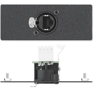 Изображения RJ-45 (F) / монтажный блок, RAL9010, EXTRON, 70-413-51