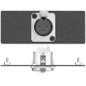 Изображения XLR 3-pin (F) / пайка, RAL9010, EXTRON, 70-103-51