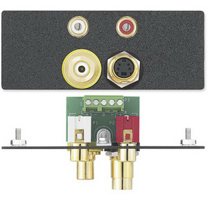 Изображения 2 x RCA (F) / винт + RCA (F/F) + S-Video (F/F), черный, EXTRON, 70-330-11