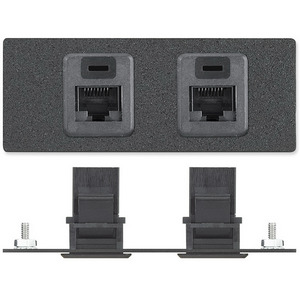 Изображения 2 x RJ-45 (F/F), белый 70-100-21