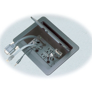 Изображения Лючок Cable Cubby 800 черный, 60-715-00