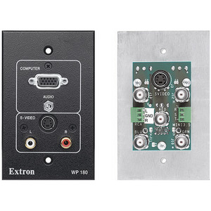 Изображения EXTRON HD15(F)/5BNC+3.5мм аудио+MiniDIN4p(F/F)+2RCA бел. WP180, 60-428-22