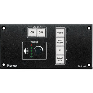 Изображения EXTRON коммутатором, черная SCP 104 L, 60-672-32