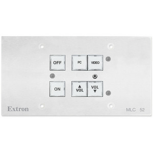 Изображения EXTRON порты ИК и RS-232, алюминий, MLC 52 RS EU, 60-744-34