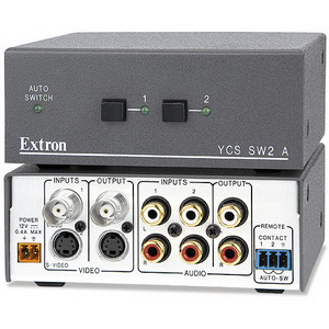 Изображения EXTRON для S-Video, CS с коммутацией, YCS SW2 A, 60-874-01