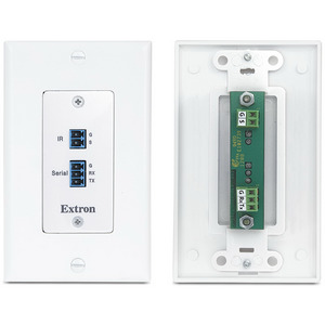Изображения EXTRON 2 х винт/винт (ИК) + 3 х винт/винт (RS-232), белый,  WP CTL D, 60-958-03