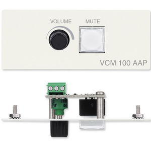 Изображения управления громкостью и отключением звука, RAL9010 VCM 100 AAP, 70-396-51