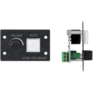 Изображения управления громкостью и отключением звука, черная VCM 100 MAAP, 70-397-11