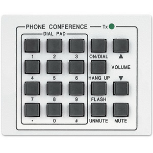 Изображения белая. 19-кноп. модуль управления аудио-конференцией. CM-19AC, 70-556-03
