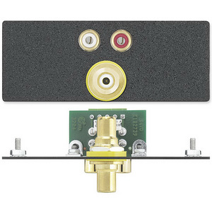 Изображения 2 x RCA (F) / винт + RCA (F/F), серый, EXTRON, 70-401-01